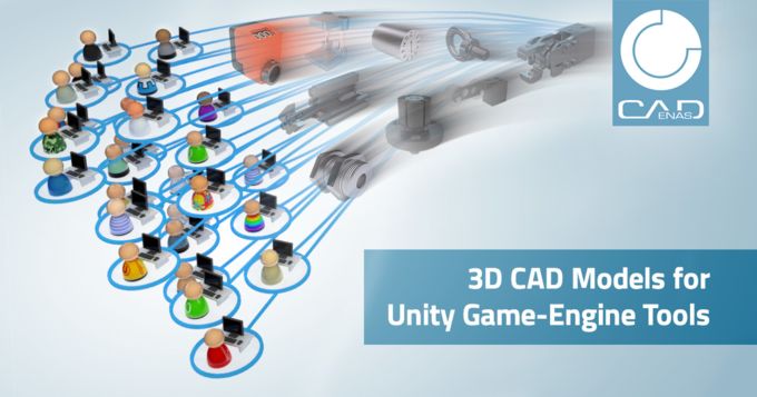Unity Game-Engine用户现在可以访问超过500个CADENAS的制造商产品目录