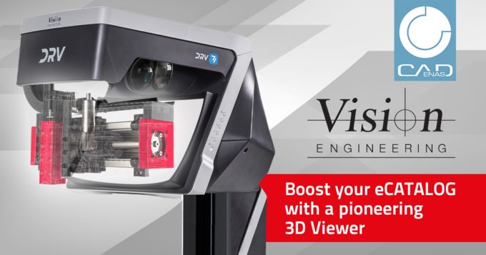 Promuovi il tuo eCATALOG con il visualizzatore 3D di VISION Engineering