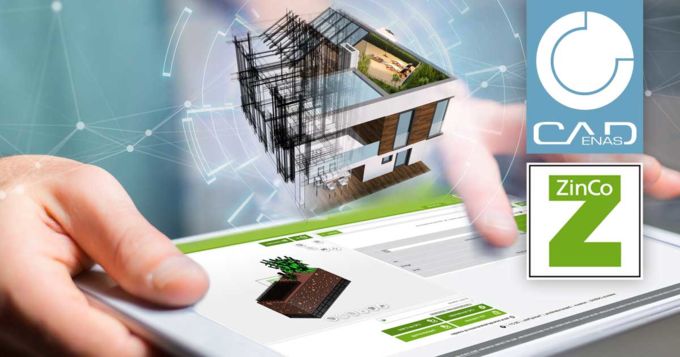 Il produttore di Green Roof Systems presenta il nuovo portale di download BIM sviluppato da CADENAS