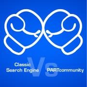 Classic Search Engine vs. PARTcommunity Challenge