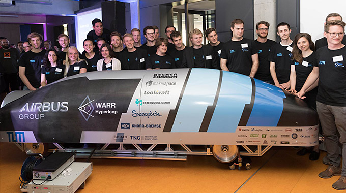 WARR Hyperloop Team der TU München