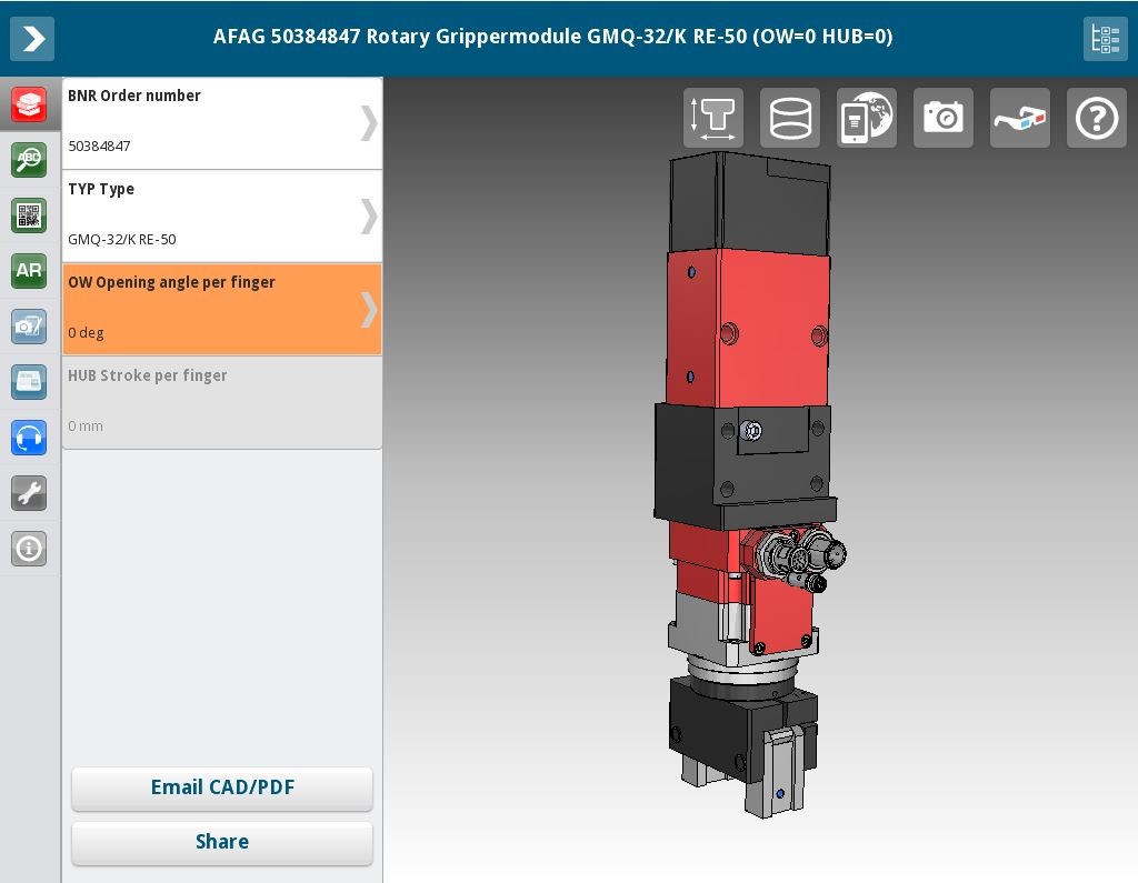 Siemens PLM Solid Edge App powered by CADENAS