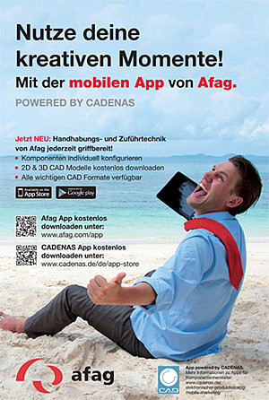 Afag App für 3D CAD Modelle