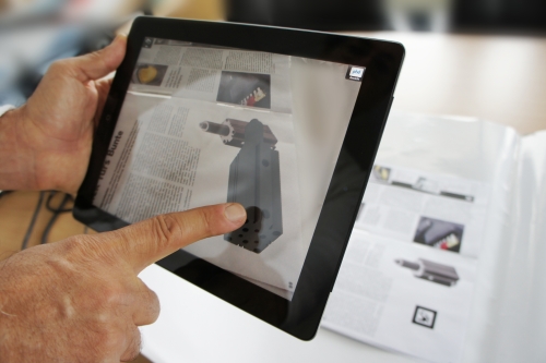 Augmented Reality Technologie für Smartphones und Tablet-PCs